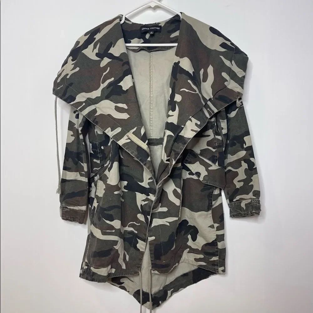 Cookie Culture lightweight Camouflage Anorak Jacket